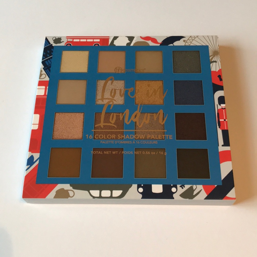 BH Cosmetics Love In London Eyeshadow palette - Picture 2 of 7